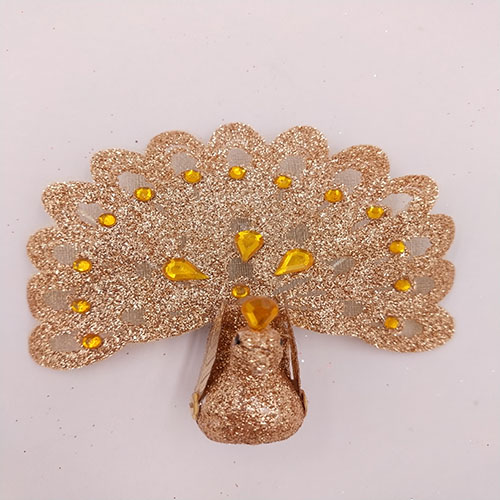 Christmas peacock