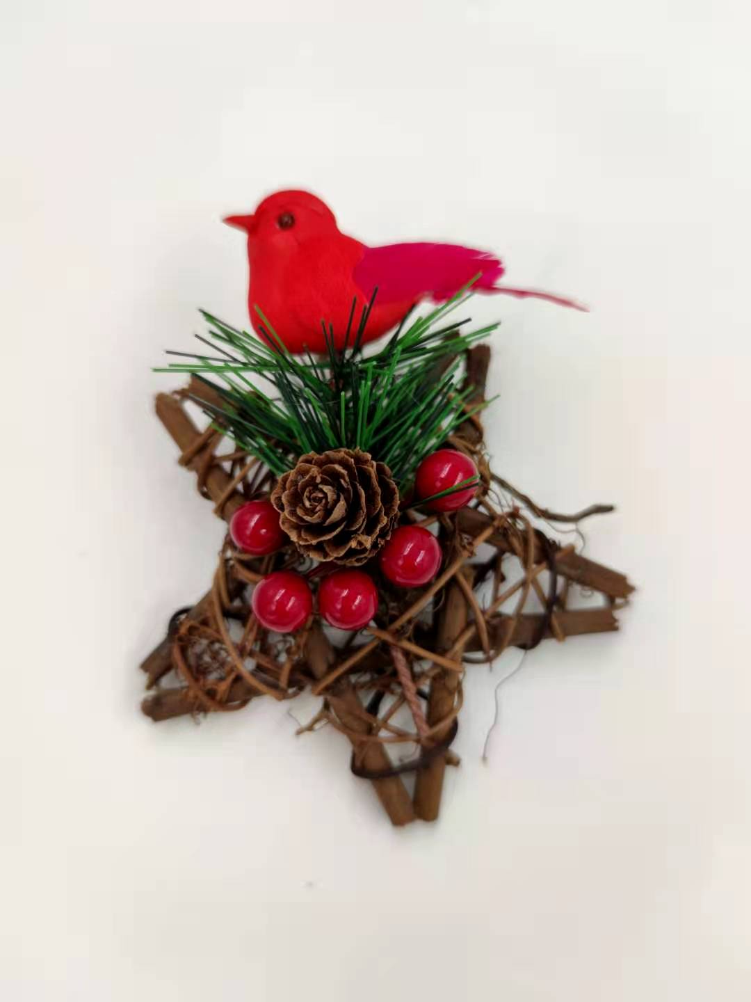 The bird is hanged adorn